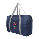 Large Capacity Travel Bag Colorful Butterfly Print