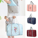 Large Capacity Travel Bag Colorful Butterfly Print