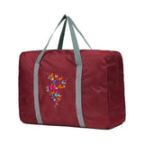 Large Capacity Travel Bag Colorful Butterfly Print