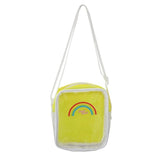 PVC Transparent Mini Crossbody Bag Small Shoulder Phone Pouch