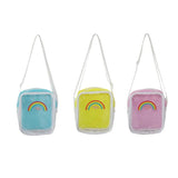 PVC Transparent Mini Crossbody Bag Small Shoulder Phone Pouch