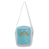 PVC Transparent Mini Crossbody Bag Small Shoulder Phone Pouch