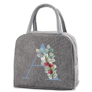 Insulated Thermal Lunch Bag Handbag Canvas Tote Bags