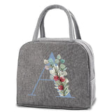 Insulated Thermal Lunch Bag Handbag Canvas Tote Bags
