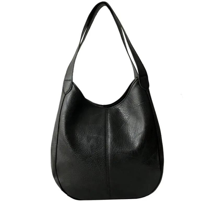 Vintage Leather Shoulder Bag Large Bag Modern Female