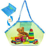 Mesh Beach Bag Foldable Swimming Bag For Children