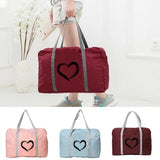 Love Print Camping Handbag Foldable Organizer Toiletries Storage