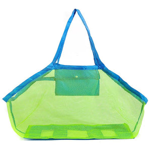 Kids Foldable Beach Bag Mesh Swimming Toy Storage Bag