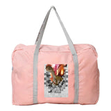 3D Pattern Travel Bag Women Luggage Organizer Zipper Foldable Tote B