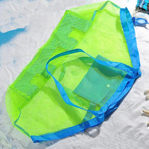 Kids Sand Away Mesh Bag Large Beach Towel Makeup Bag