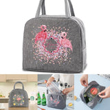 Flamingo Insulated Lunch Bag Waterproof Tote Pack