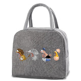 Women's Insulated Thermal Lunch Bag Handbag Kids Lunch Box Cooler Organizer