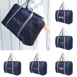 Travel Organizer Handbag Cartoon Print Zipper Foldable Large Capacity Bags