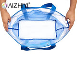 Large Capacity Beach Bag with 8 Pockets - Women's Travel Tote