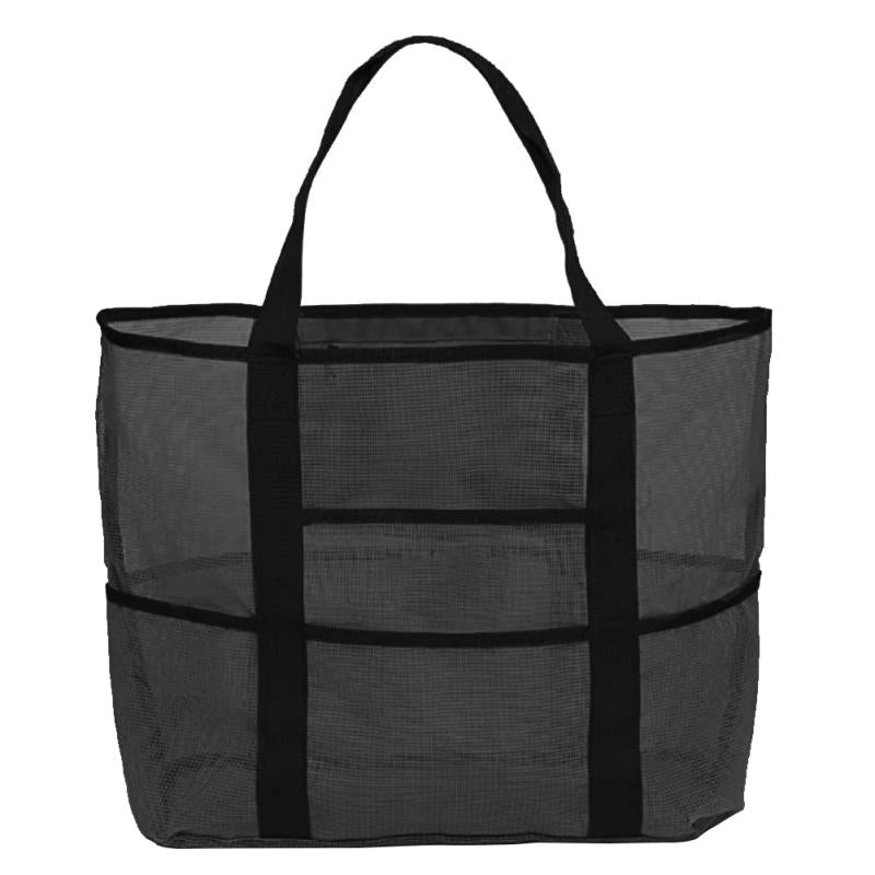 Large Capacity Beach Bag with 8 Pockets - Women's Travel Tote