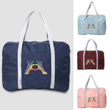 Love Print Zipper Luggage Bag Foldable Toiletries Organizer Accessory