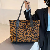 Faux Leather Women Tote Shoulder Bag Zip Closure