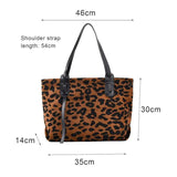 Faux Leather Women Tote Shoulder Bag Zip Closure