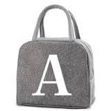 Insulated Lunch Bag Women's Cooler Kid Food Thermal Organizer Canvas Tote Pouch