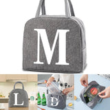 Insulated Lunch Bag Women's Cooler Kid Food Thermal Organizer Canvas Tote Pouch
