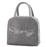 Insulated Cooler Lunch Bag Women Kids Thermal Lunch Box Organizer