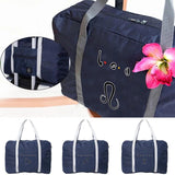 Constellation Print Travel Bags - Large Capacity Duffel