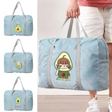 Nylon WaterProof Travel Bag Foldable Large Capacity Handbag