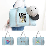 Unisex Travel Large Capacity Bag Luggage WaterProof Nylon Foldable 3D Print