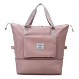 Women's Foldable Travel Handbag Large Capacity Shoulder Bag