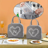 Insulated Thermal Lunch Bag Handbag Women's Picnic Packet