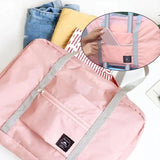 Rainbow Letter Print Travel Bag Duffle Organizer Carry-on Luggage