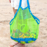 Kids Foldable Beach Bag Mesh Swimming Toy Storage Waterproof Bags