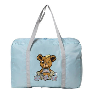 Unisex Travel Bag Clothes Storage Folding Nylon Women Hand Luggage Tote