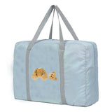 Unisex Travel Bag Clothes Storage Folding Nylon Women Hand Luggage Tote