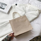 Clear Graffiti Handbag PVC Transparent Bags Women Shoulder Travel Beach Storage