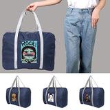 Large Capacity Folding Travel Bags Duffle Bag Funny Printed Travel Storage Bags