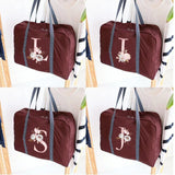 Large Capacity Unisex Handbag Organizer Pink Flower Lette