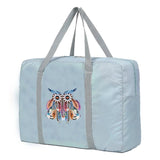 Nylon Foldable Travel Bags Weekend Organizer Clothes Storage WaterProof