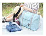 Large Capacity Daisy Travel Bag Handbag Luggage Tote Nylon