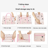 Portable Travel Sport Folding Waterproof Zipper Luggage Bag Tote Storage Pouch