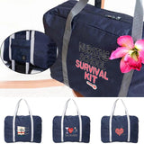Foldable Waterproof Backpack Outdoor Travel Lightweight Bag Nurse Print