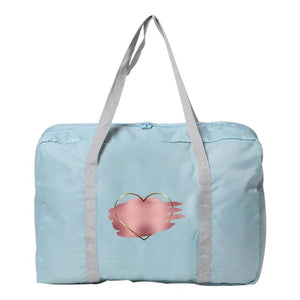 Unisex Travel Bag Foldable Nylon Luggage Tote Clothes Storage