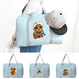 Large Capacity Travel Bag Clothes Storage Folding Nylon Women's Hand Luggage