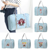 Large Capacity Travel Bag For Lady Men Hand Luggage Tote Weekend Organizer