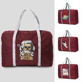 Foldable Duffle Bag Astronaut Series Pack Cubes Portable Luggage Bags