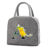 Women Insulated Lunch Bag Nurse Bento Food Organizer
