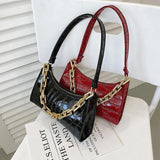 Retro Casual Women's Totes Shoulder Bag Chain Handbags