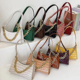Retro Casual Women's Totes Shoulder Bag Chain Handbags