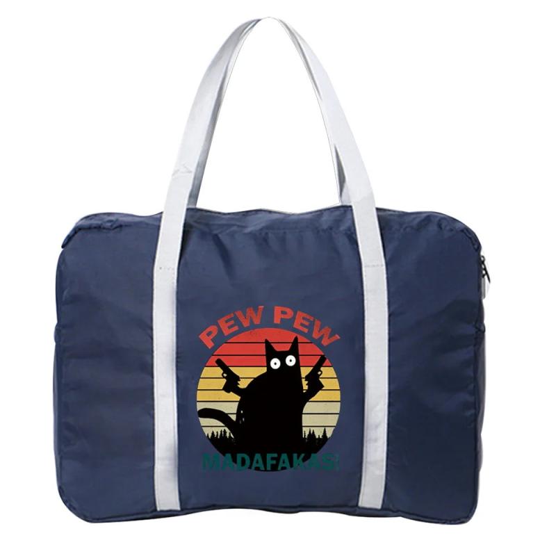 Large Capacity Folding Travel Bag - Gym Yoga Shoulder Bag for Women Men