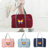 Women Handbag Travel Bag Outdoor Camping Luggage Bags Butterfly Print